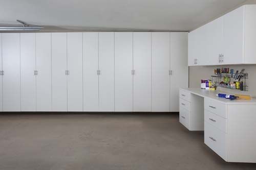garage cabinets white lg